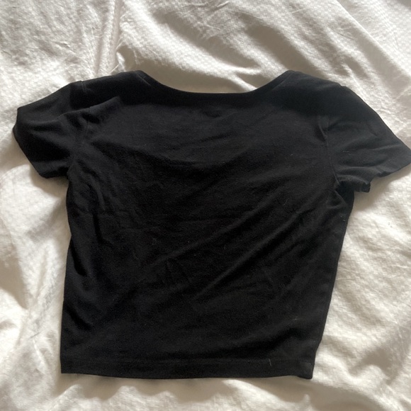 Wild fable black crop top - Picture 2 of 2